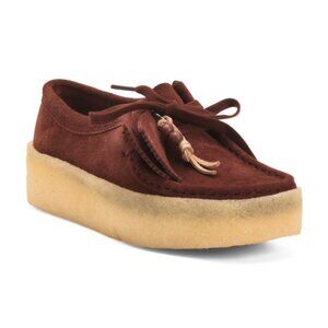 CLARKS Suede Wallabee Cup Comfort Shoes
